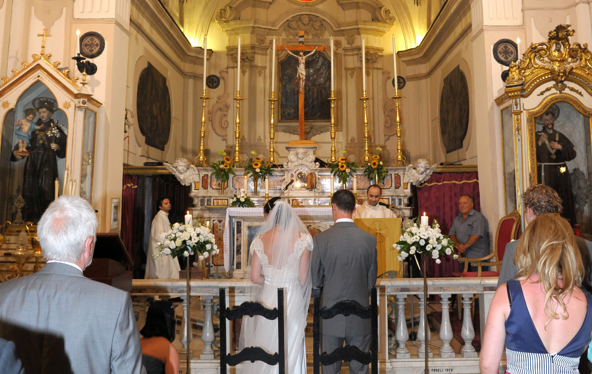 Amalfi Church Wedding