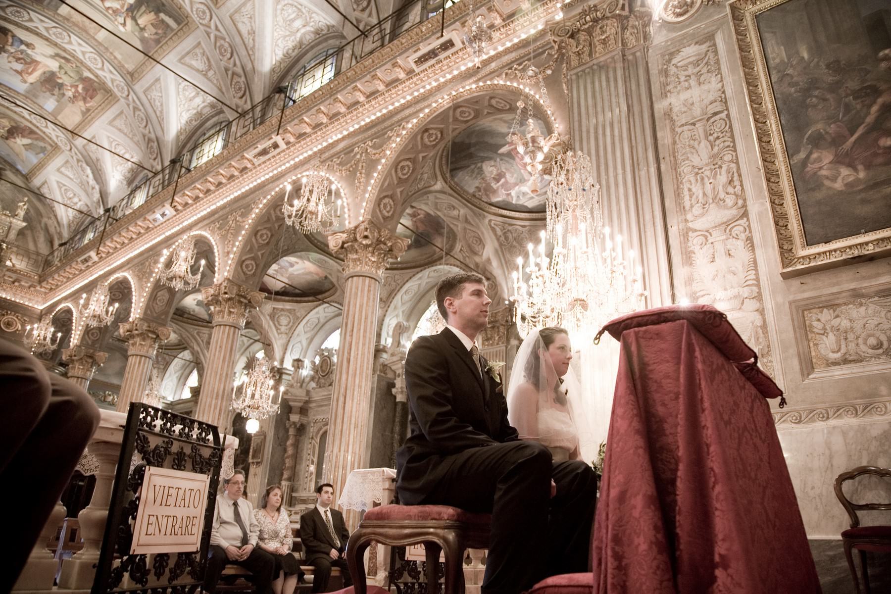 santa margherita church wedding