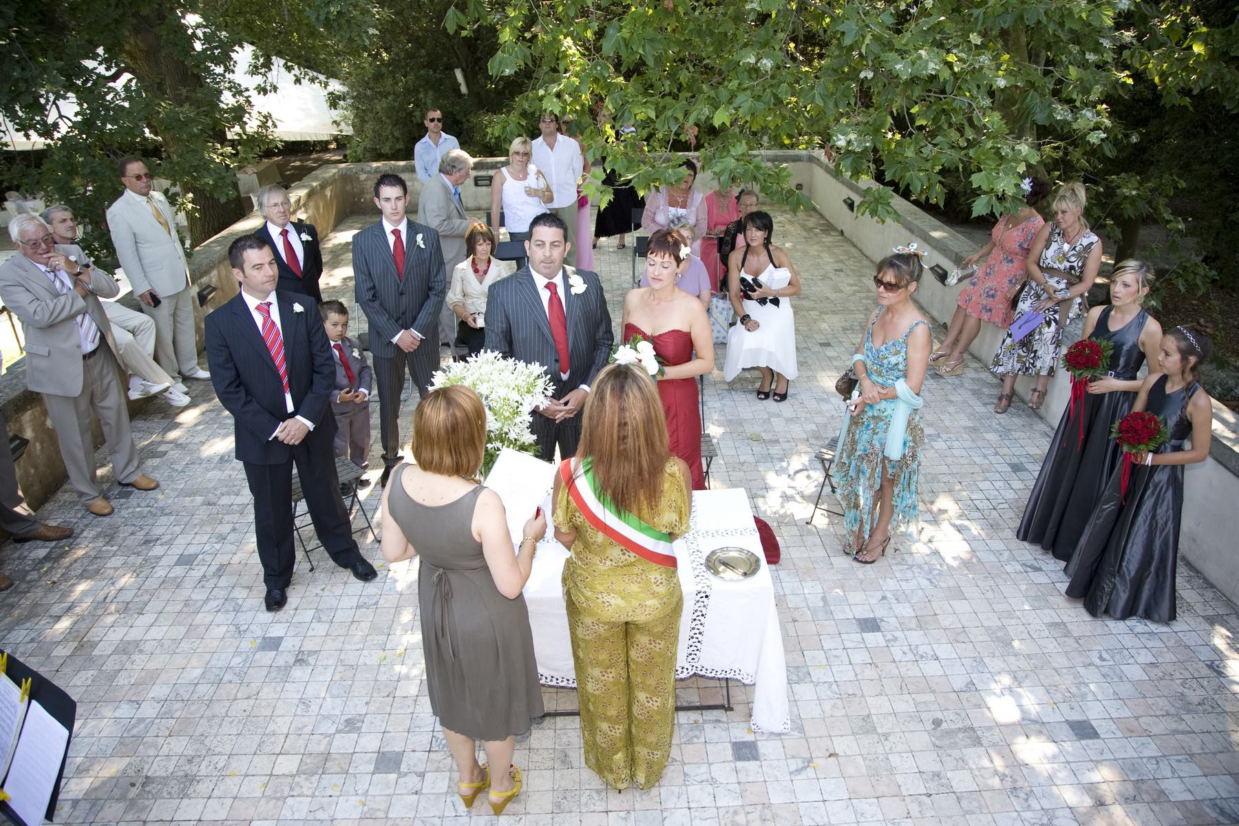 wedding in viareggio villa