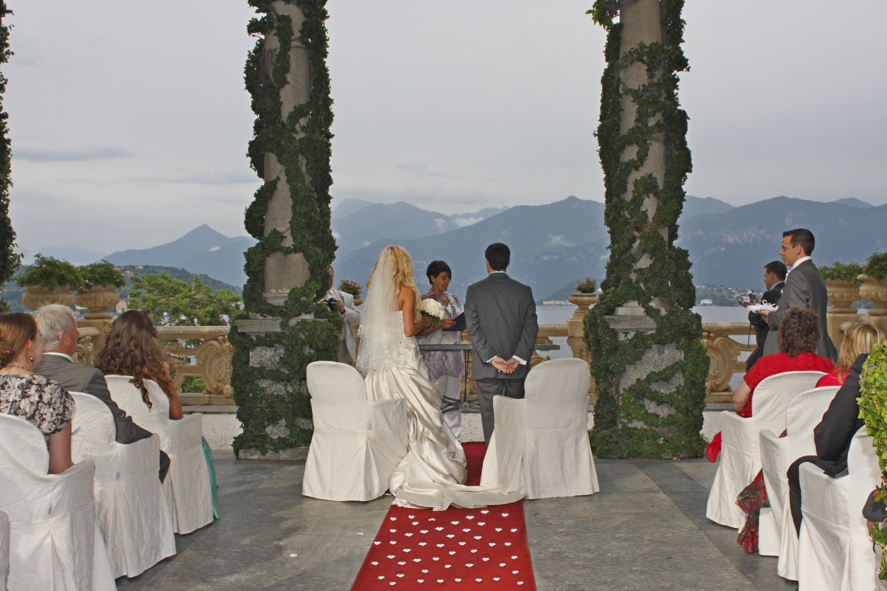 russian wedding villa balbianello